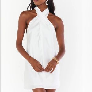 Show Me Your Mumu Jasmine Halter Mini Dress